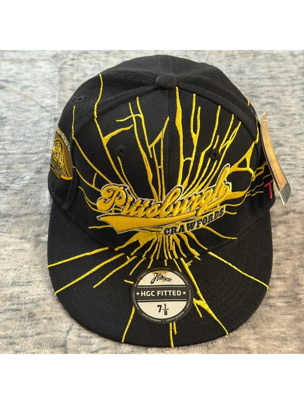 Pittsburgh Crawfords Headgear Classics TOSA Fitted Hat 7 1/8 Negro Leagues